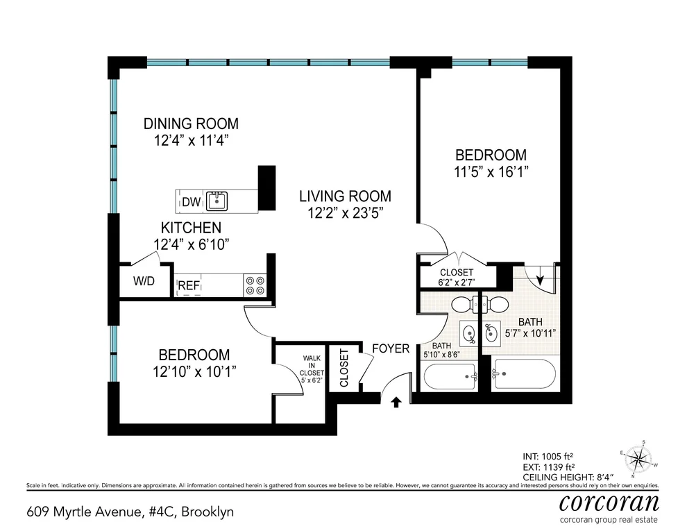 Unit for sale at 609 MYRTLE Avenue, Brooklyn, NY 11205