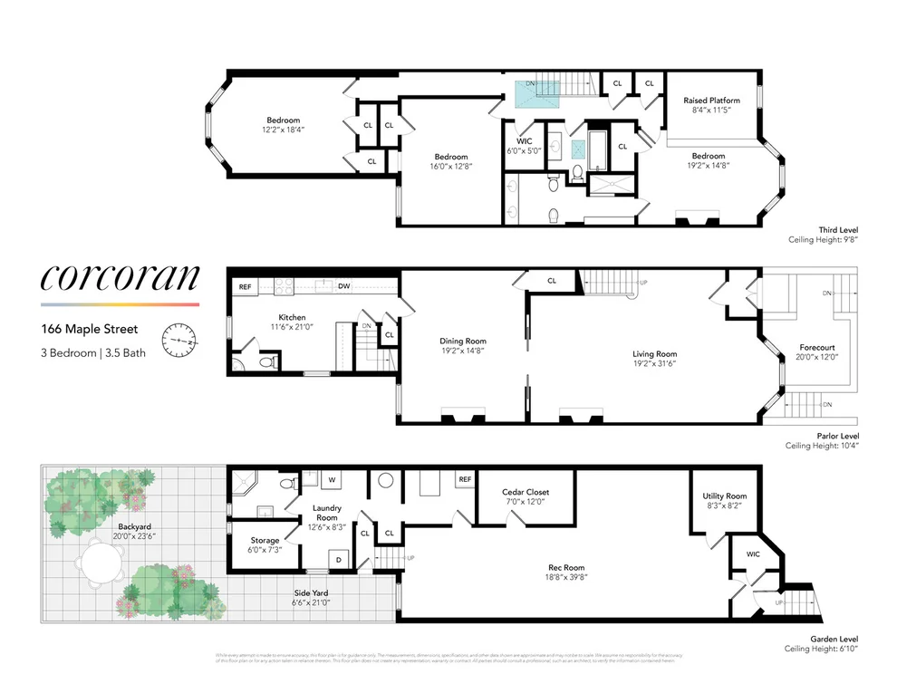 Unit for sale at 166 Maple Street, Brooklyn, NY 11225