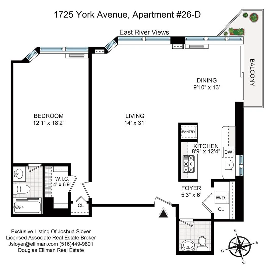 Unit for sale at 1725 York Avenue, Manhattan, NY 10128