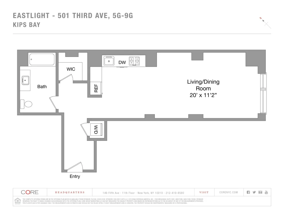 Unit for sale at 501 3rd Avenue, Manhattan, NY 10016