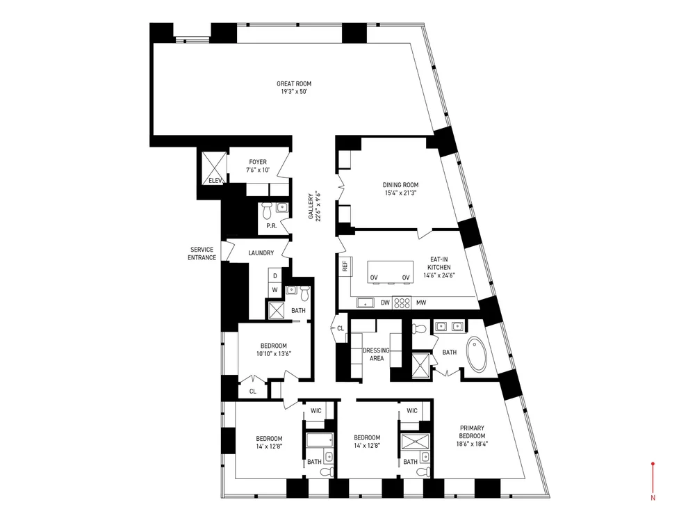 Unit for sale at 551 W 21st Street, Manhattan, NY 10011