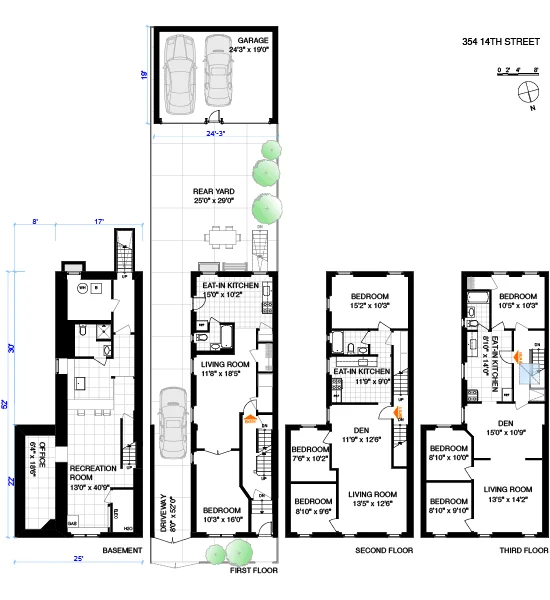 Unit for sale at 354 14th Street, Brooklyn, NY 11215