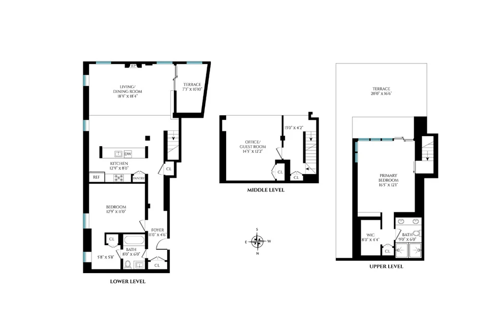 Unit for sale at 35 Bethune Street, Manhattan, NY 10014