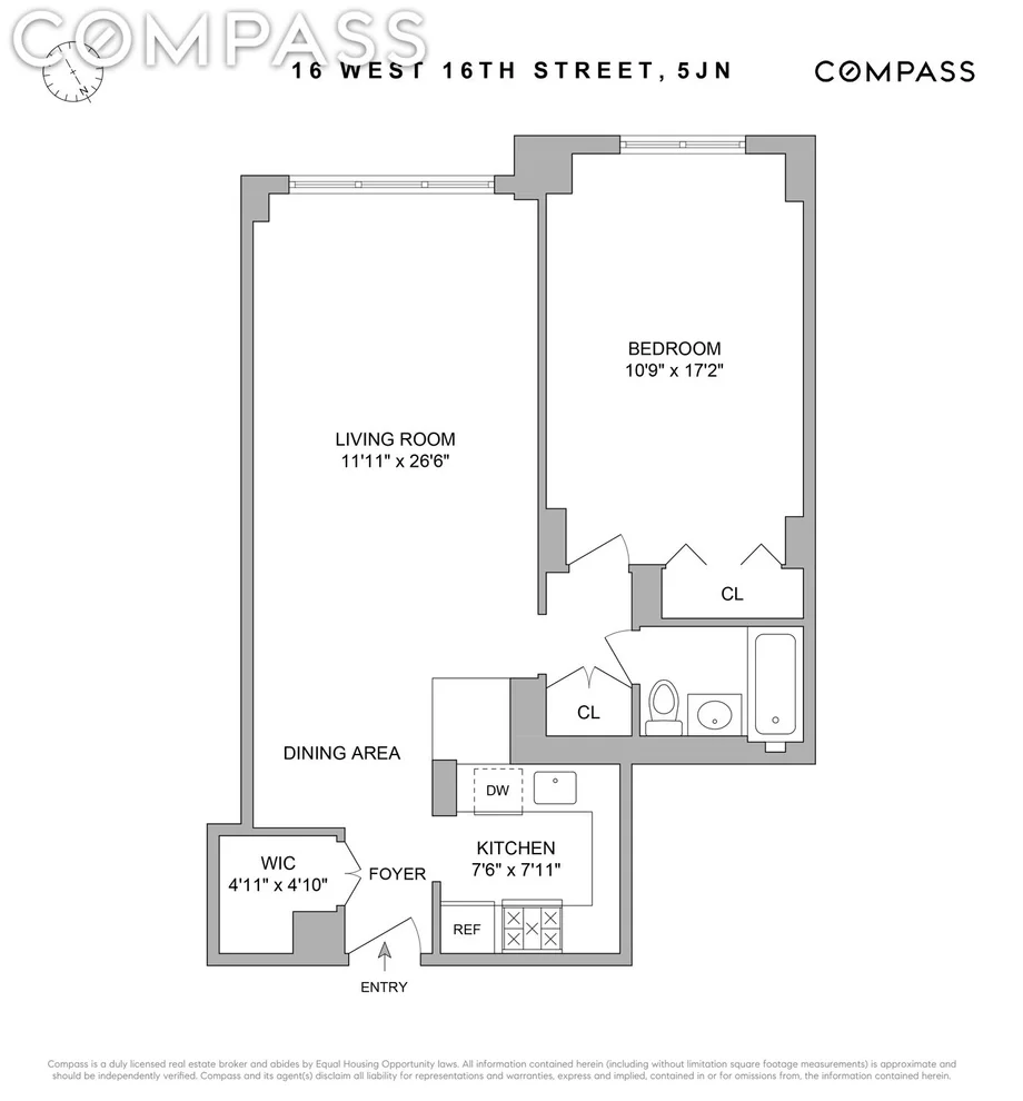 Unit for sale at 16 W 16th Street, Manhattan, NY 10011