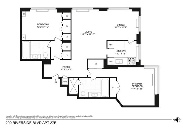 Unit for sale at 200 RIVERSIDE Boulevard, Manhattan, NY 10069