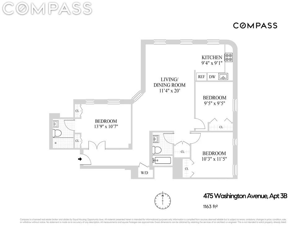 Unit for sale at 475 Washington Avenue, Brooklyn, NY 11238