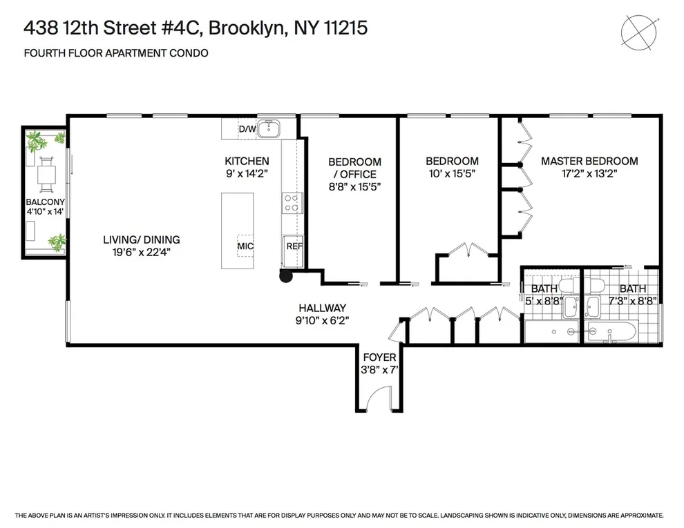 Unit for sale at 438 12TH Street, Brooklyn, NY 11215