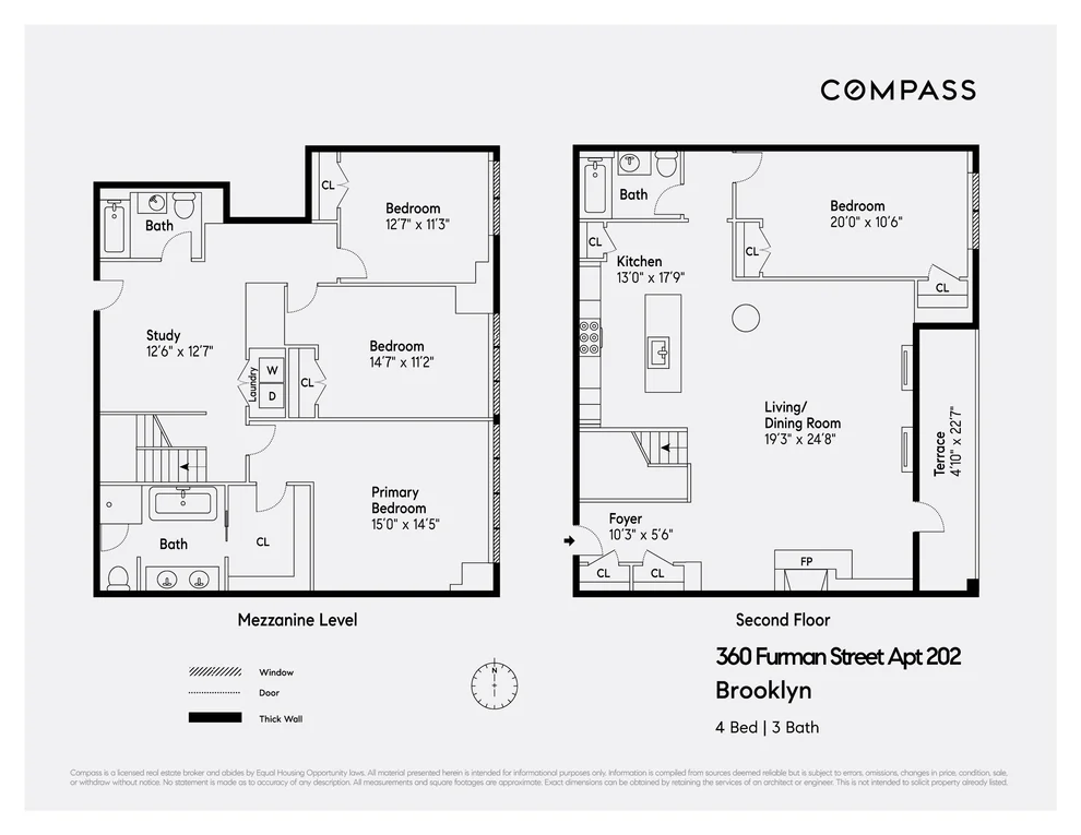 Unit for sale at 360 Furman Street, Brooklyn, NY 11201