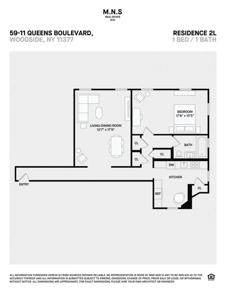 Unit for sale at 59-11 Queens Boulevard, Queens, NY 11377
