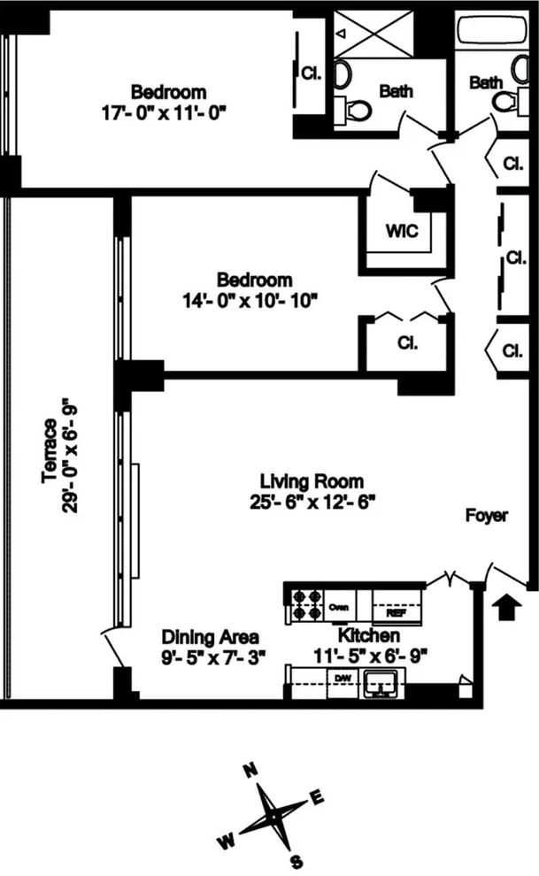 Unit for sale at 135 OCEAN Parkway, Brooklyn, NY 11218