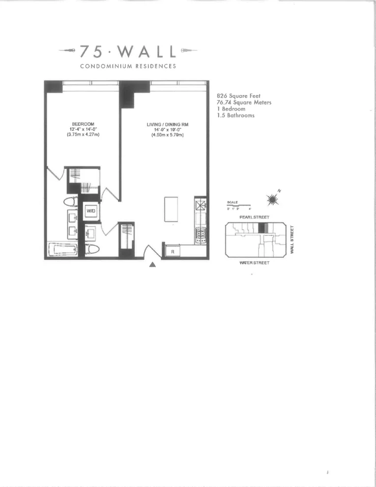 Unit for sale at 75 WALL Street, Manhattan, NY 10005