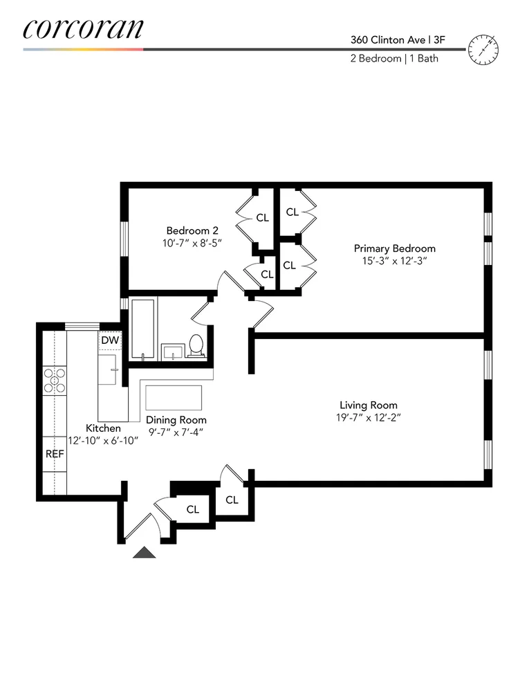 Unit for sale at 360 CLINTON Avenue, Brooklyn, NY 11238