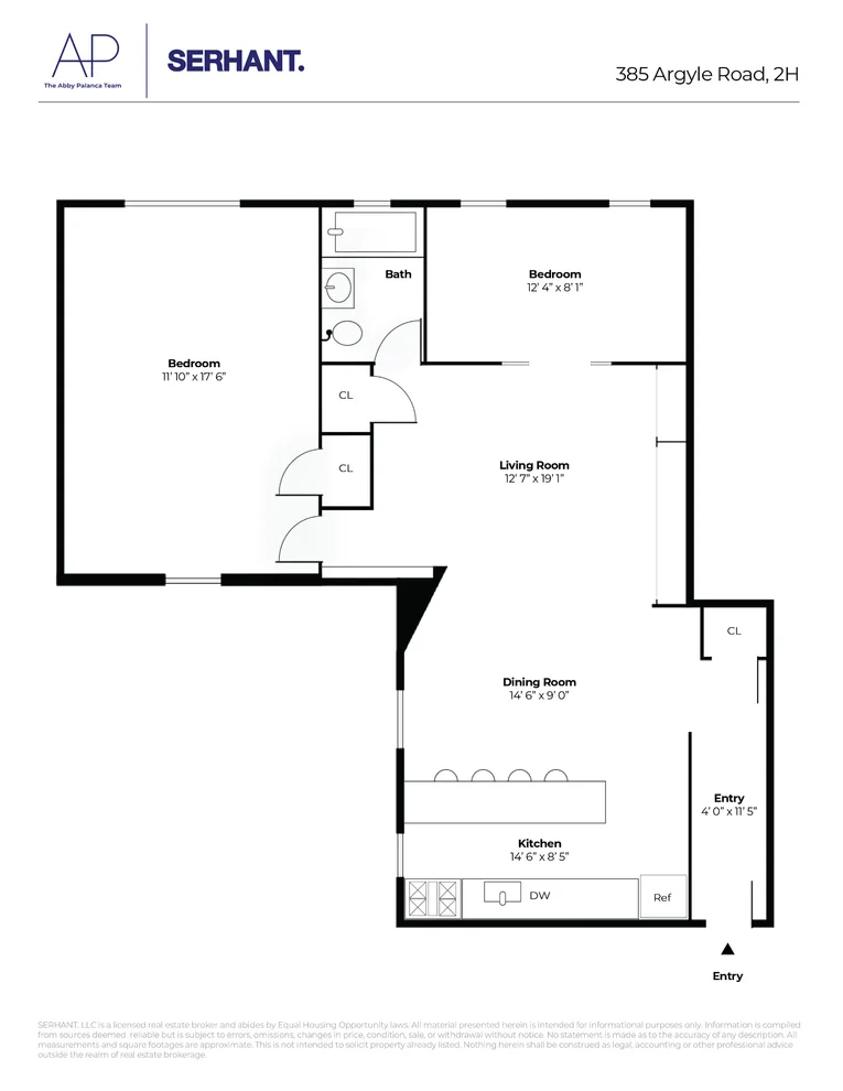 Unit for sale at 385 ARGYLE Road, Brooklyn, NY 11218