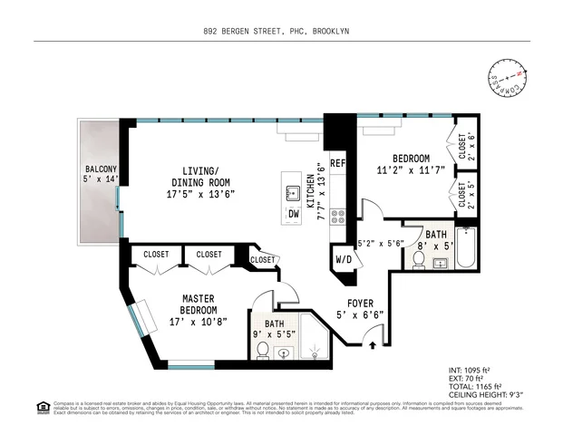 Unit for sale at 892 Bergen Street, Brooklyn, NY 11238
