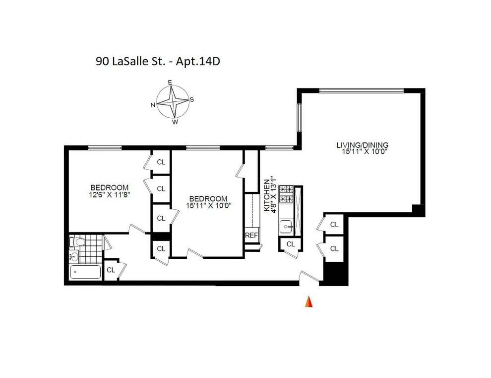 Unit for sale at 90 LA SALLE Street, Manhattan, NY 10027