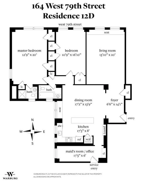 Unit for sale at 164 W 79TH Street, Manhattan, NY 10024