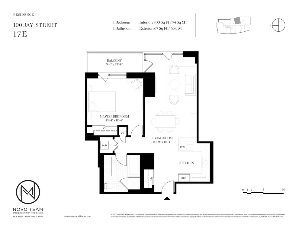 Unit for sale at 100 JAY Street, Brooklyn, NY 11201