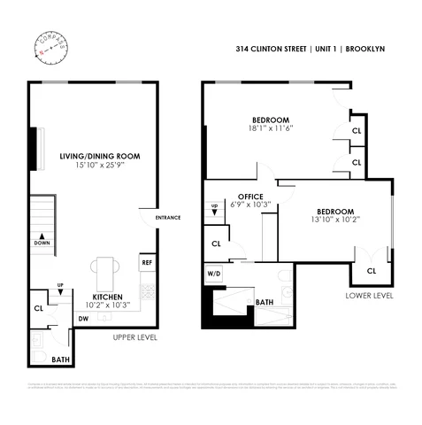 Unit for sale at 314 Clinton Street, Brooklyn, NY 11201