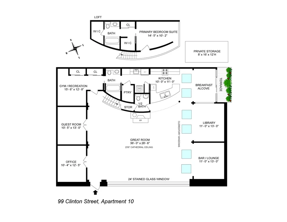 Unit for sale at 99 Clinton Street, Brooklyn, NY 11201