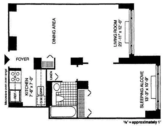 Unit for sale at 377 Rector Place, Manhattan, NY 10280