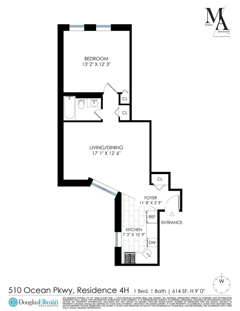 Unit for sale at 510 OCEAN Parkway, Brooklyn, NY 11218