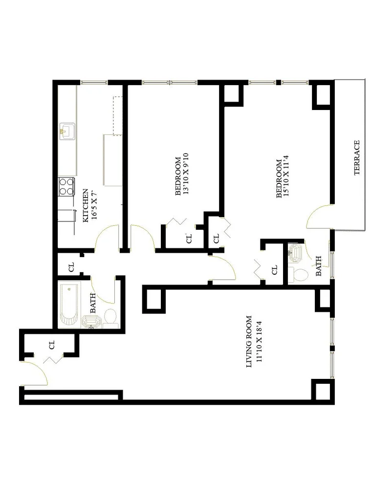 Unit for sale at 195 WILLOUGHBY Avenue, Brooklyn, NY 11205