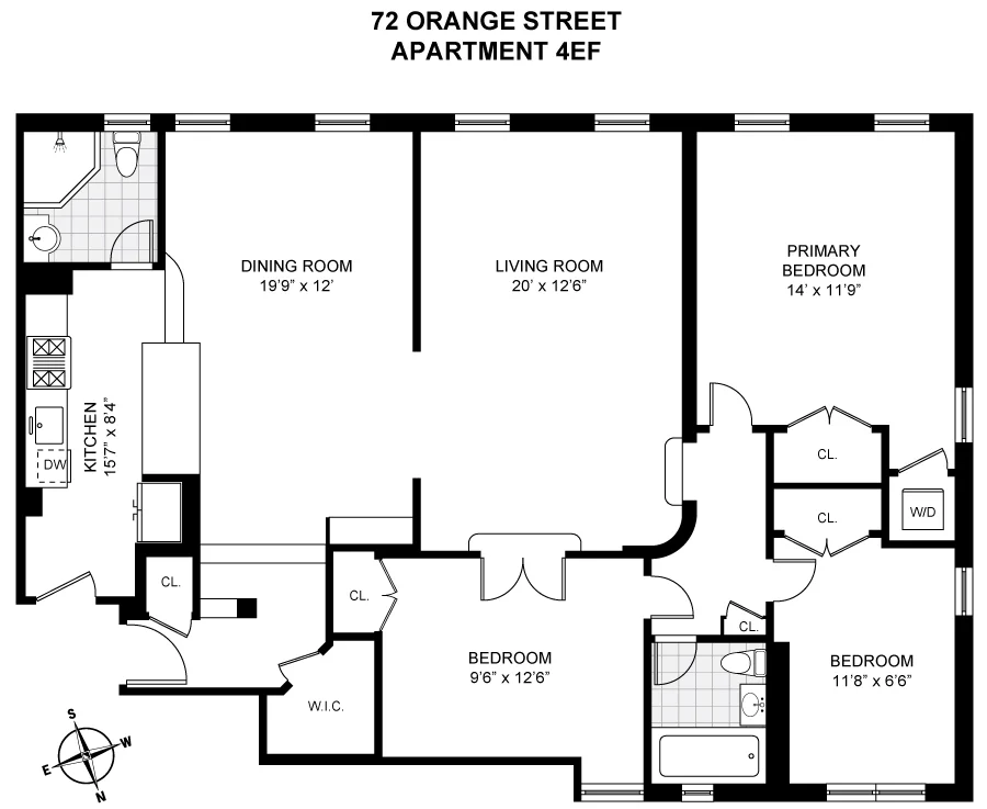 Unit for sale at 72 ORANGE Street, Brooklyn, NY 11201
