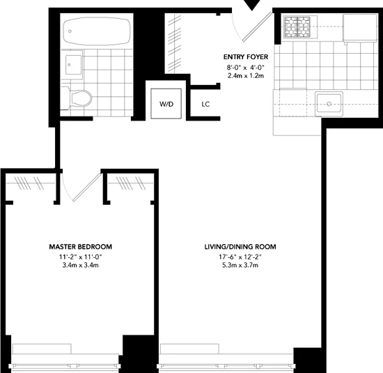 Unit for sale at 415 Main Street, Manhattan, NY 10044
