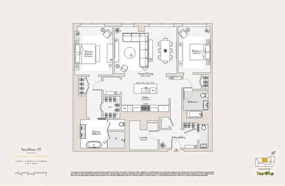 Unit for sale at 1 PROSPECT Park W, Brooklyn, NY 11215