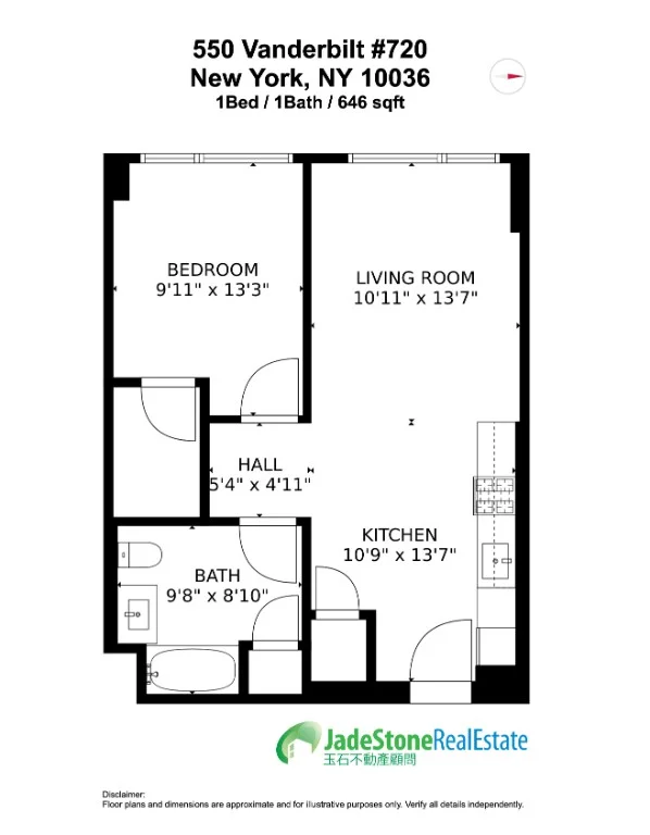 Unit for sale at 550 Vanderbilt Avenue, Brooklyn, NY 11238