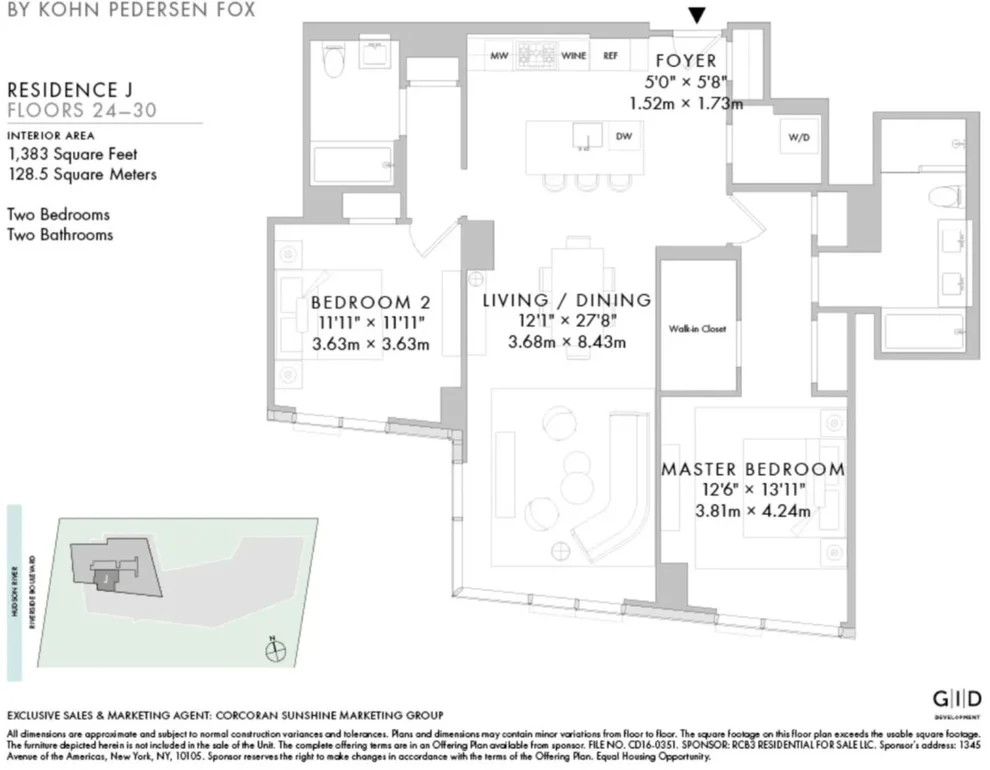 Unit for sale at 30 RIVERSIDE Boulevard, Manhattan, NY 10069