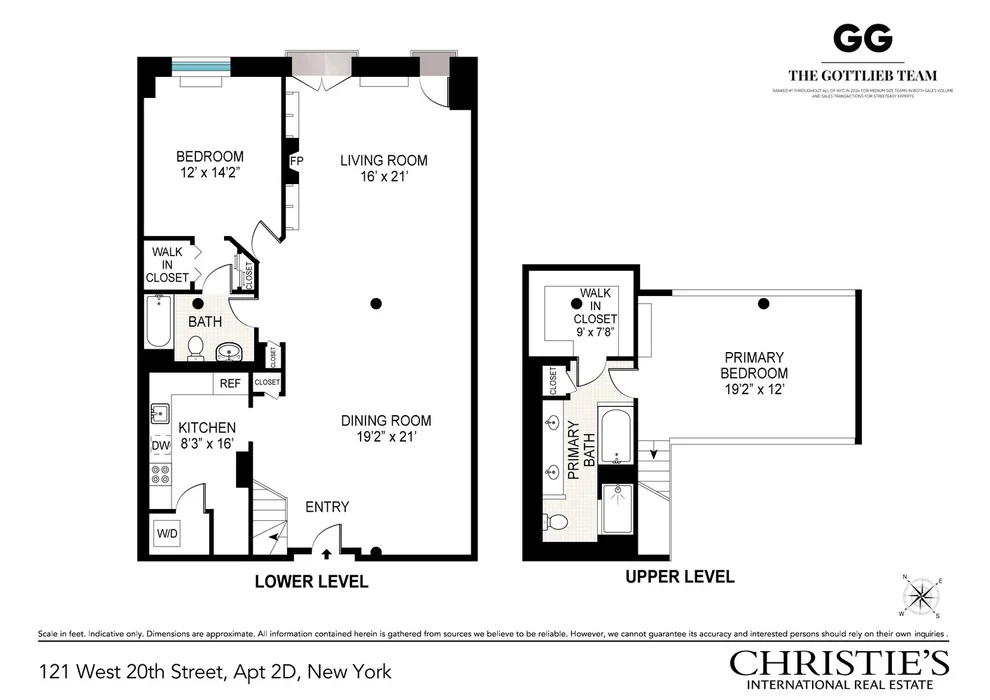Unit for sale at 121 W 20TH Street, Manhattan, NY 10011