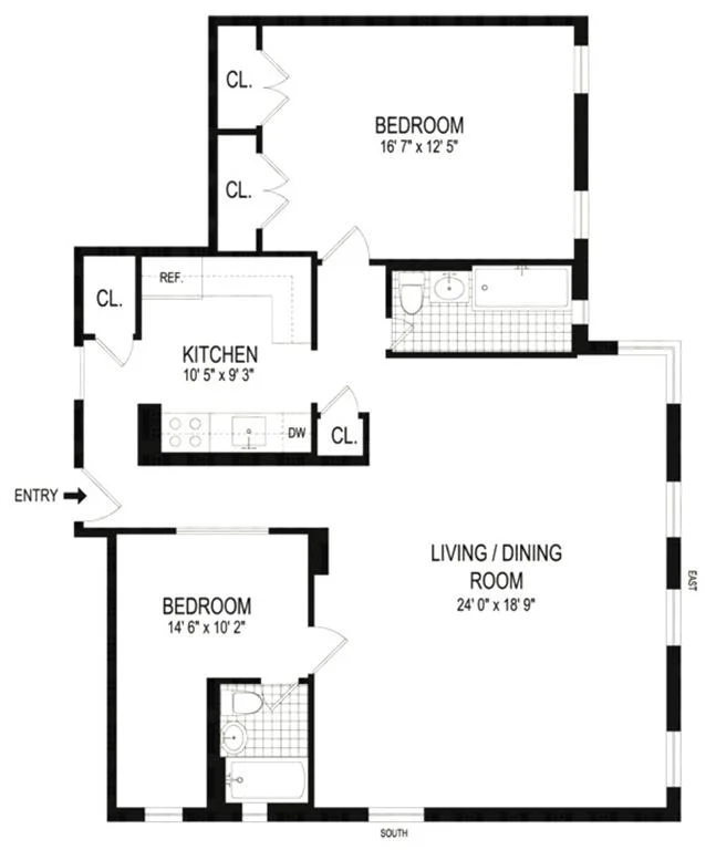 Unit for sale at 90 Park Terrace E, Manhattan, NY 10034