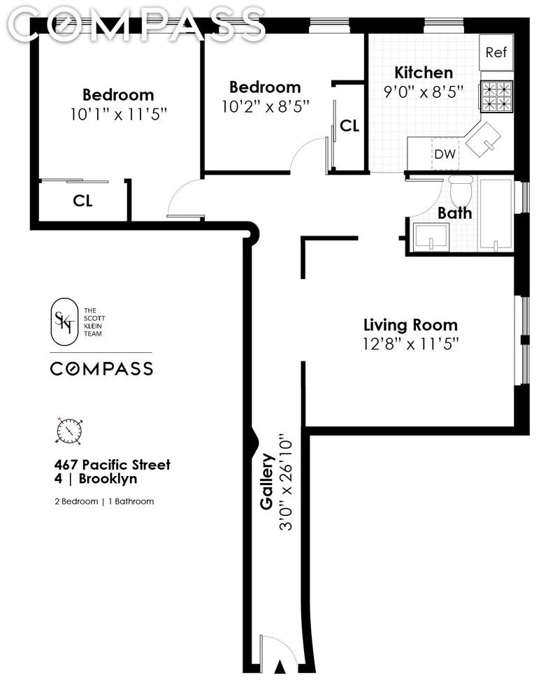 Unit for sale at 467 Pacific Street, Brooklyn, NY 11217