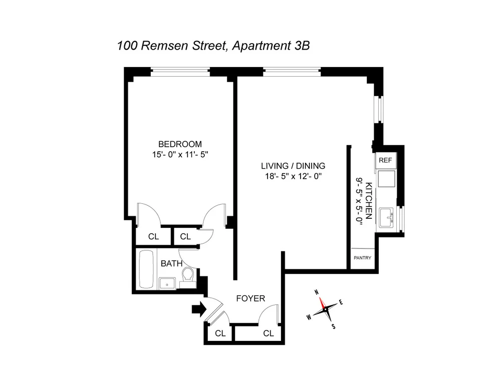 Unit for sale at 100 REMSEN Street, Brooklyn, NY 11201