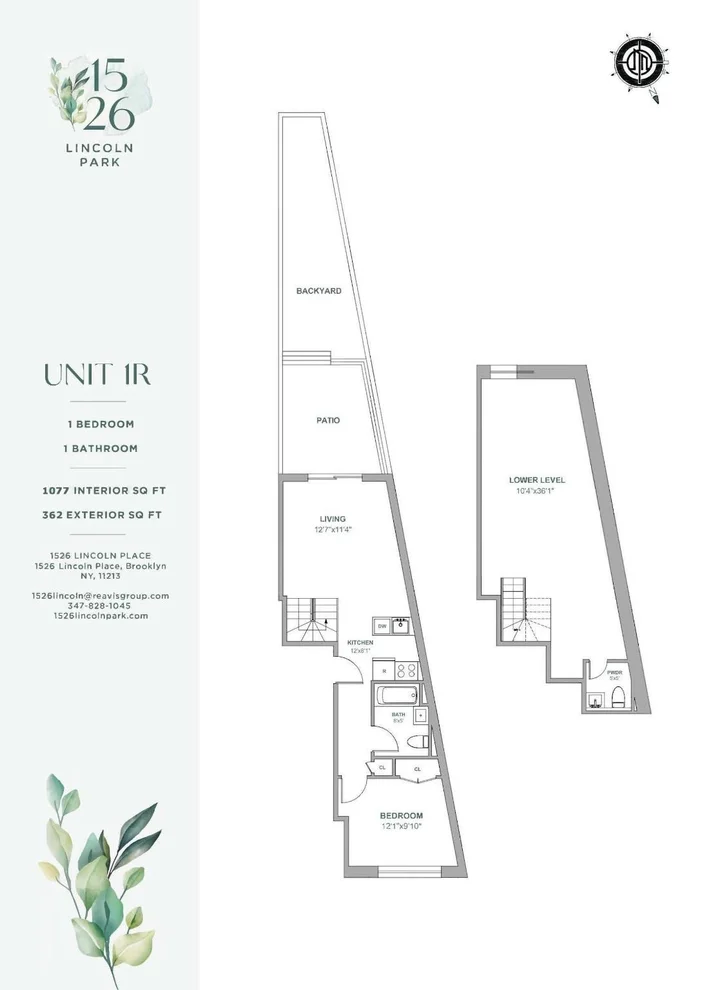 Unit for sale at 1526 Lincoln Place, Brooklyn, NY 11213
