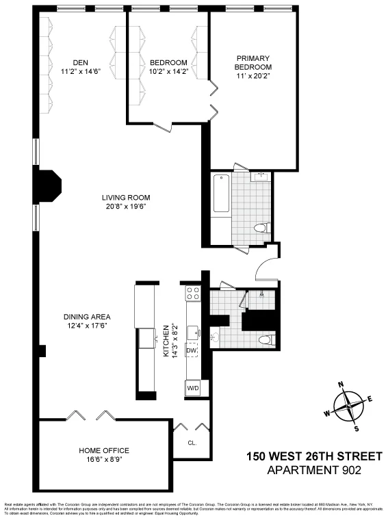 Unit for sale at 150 W 26TH Street, Manhattan, NY 10001