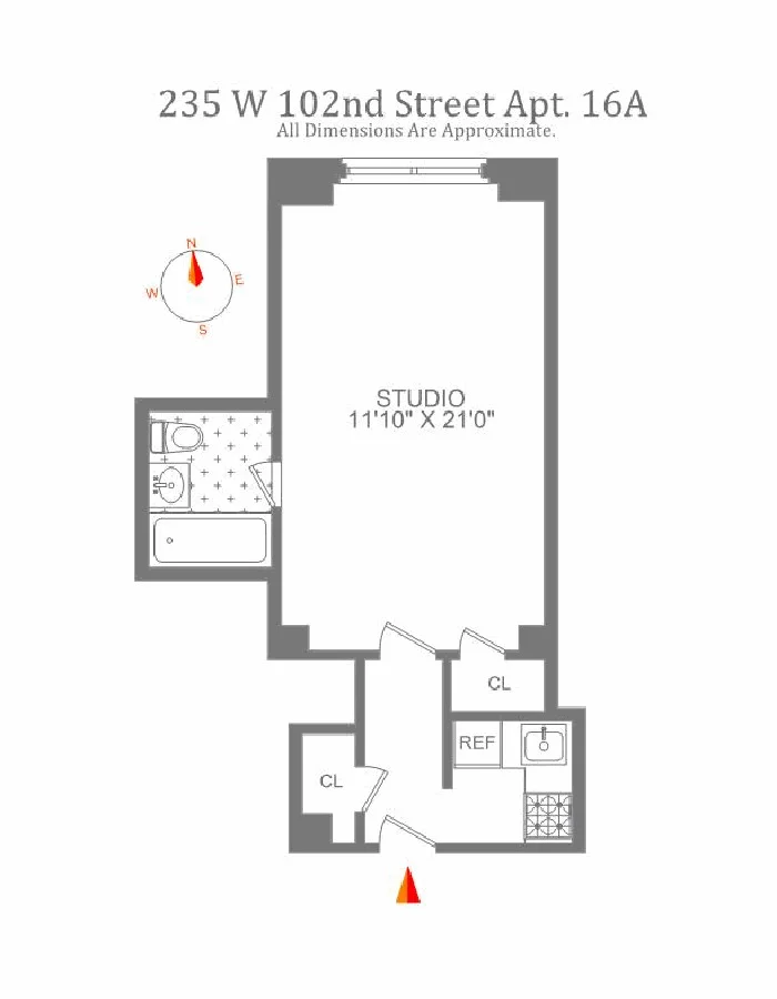 Unit for sale at 235 W 102nd Street, Manhattan, NY 10025