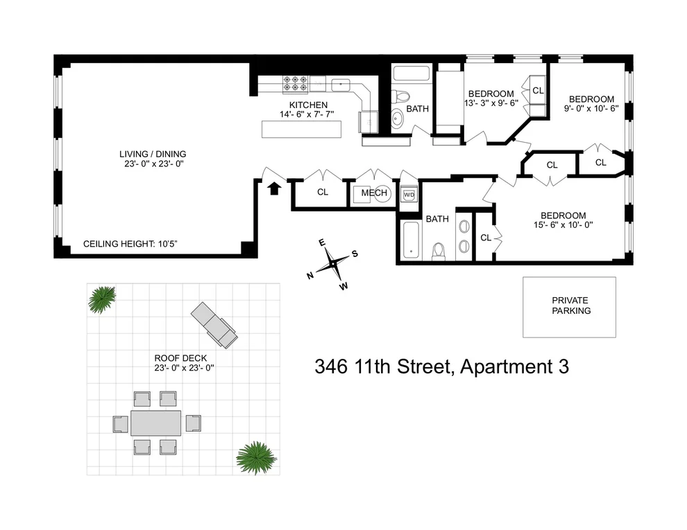 Unit for sale at 346 11th Street, Brooklyn, NY 11215