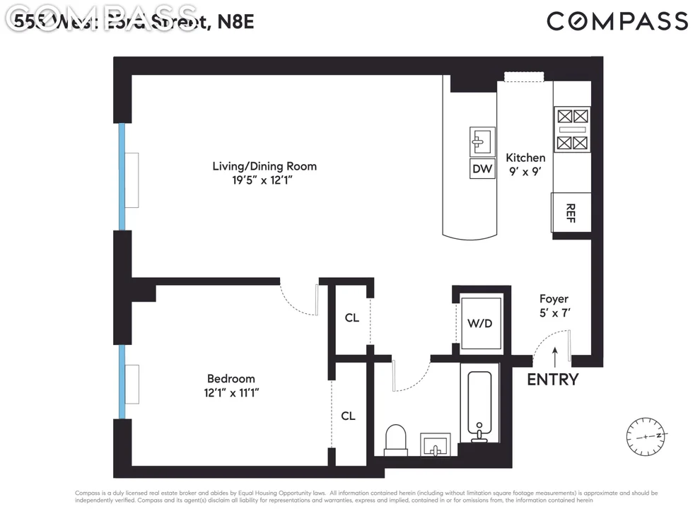 Unit for sale at 555 W 23rd Street, Manhattan, NY 10011