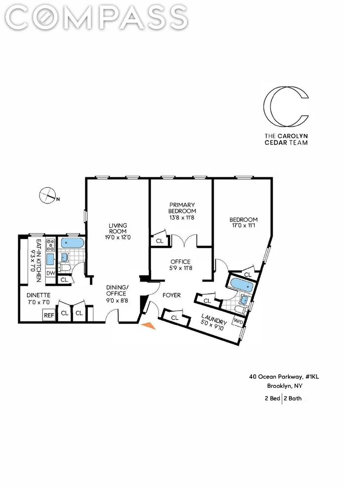 Unit for sale at 40 Ocean Parkway, Brooklyn, NY 11218