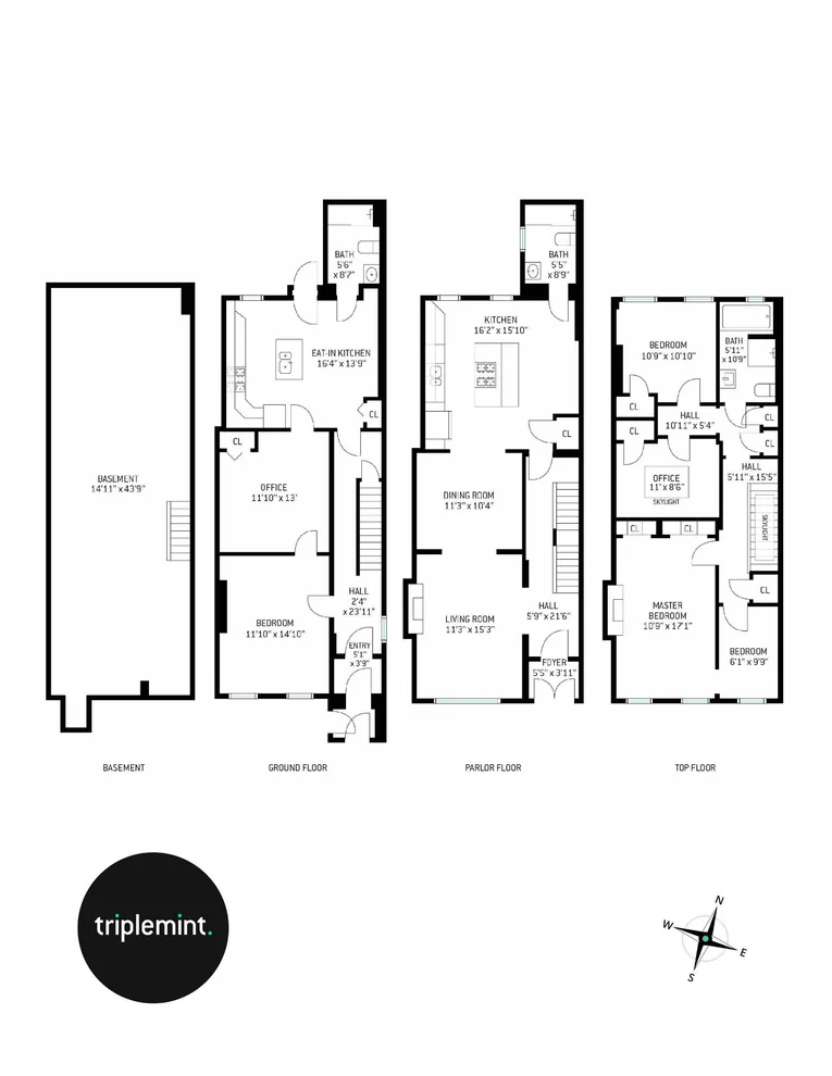 Unit for sale at 729A Macon Street, Brooklyn, NY 11233