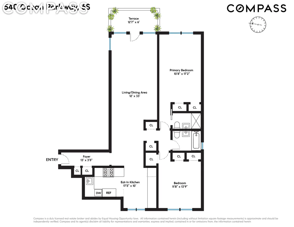 Unit for sale at 540 Ocean Parkway, Brooklyn, NY 11218