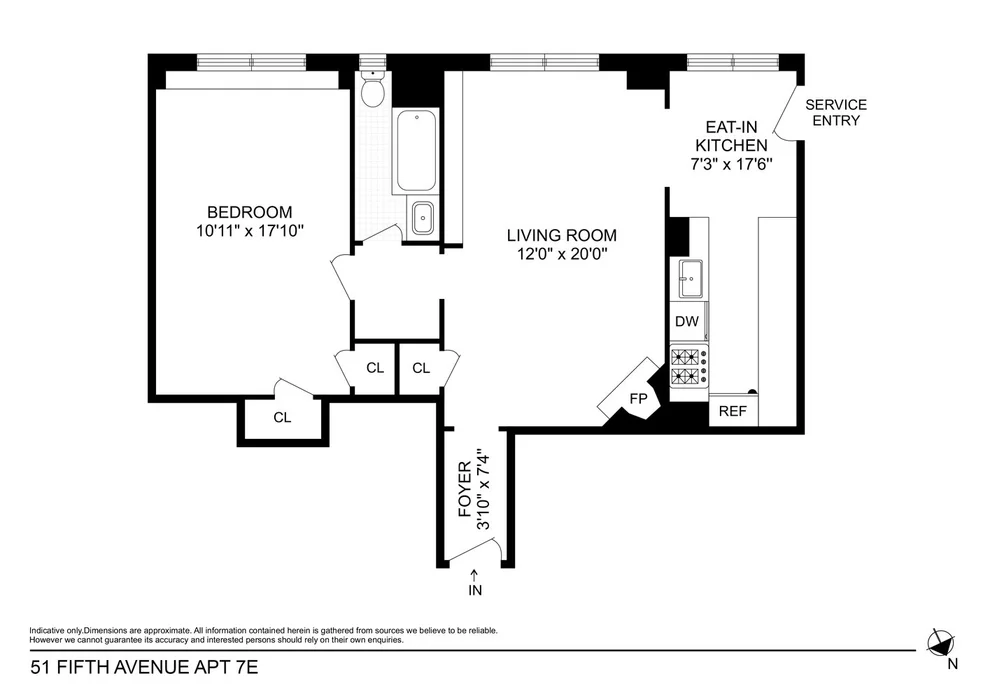 Unit for sale at 51 5TH Avenue, Manhattan, NY 10003