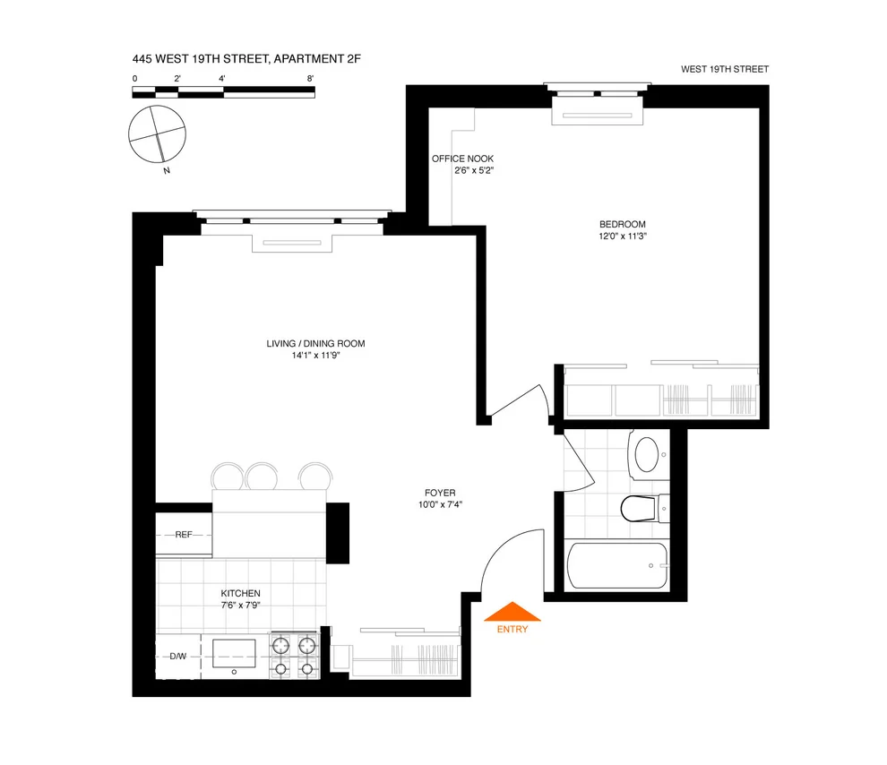 Unit for sale at 445 W 19TH Street, Manhattan, NY 10011