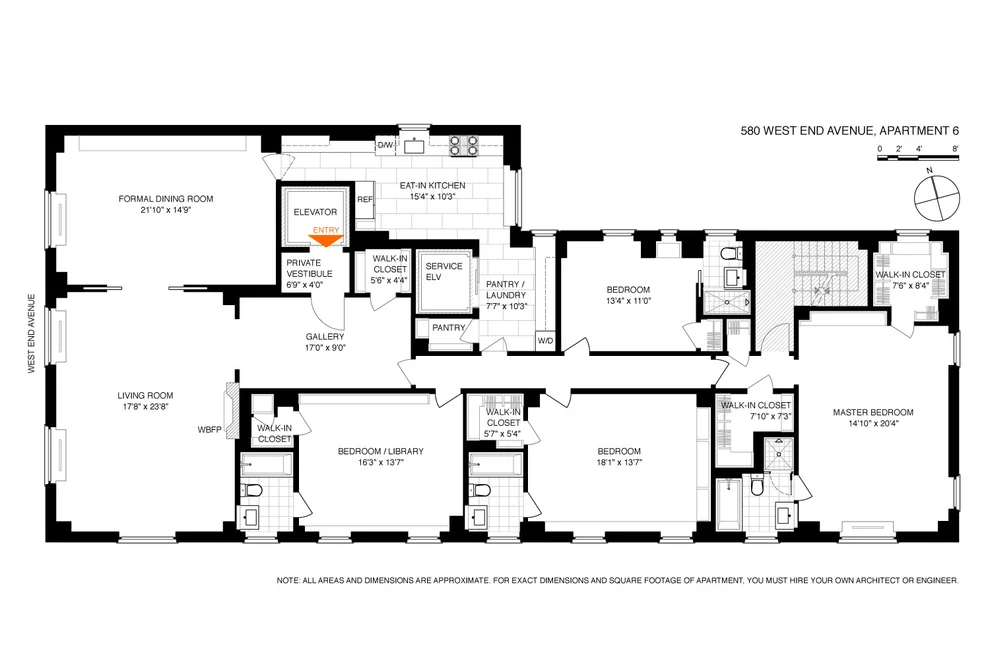 Unit for sale at 580 W END Avenue, Manhattan, NY 10024