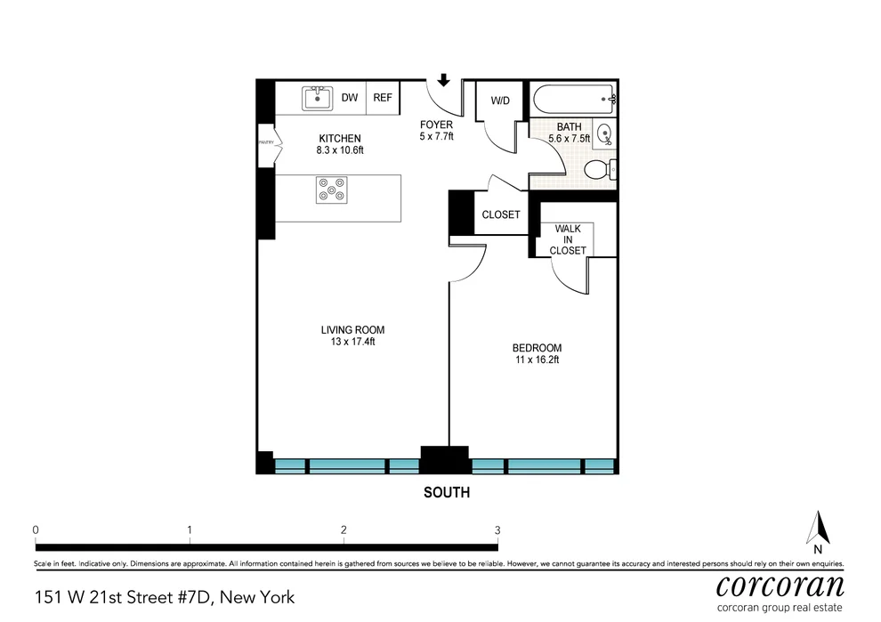 Unit for sale at 151 W 21ST Street, Manhattan, NY 10011