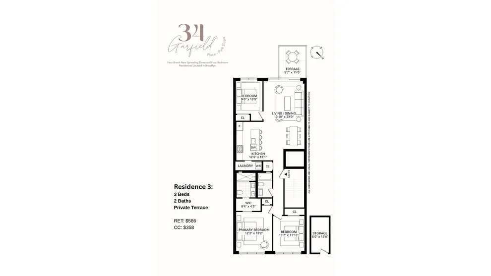 Unit for sale at 34 GARFIELD Place, Brooklyn, NY 11215