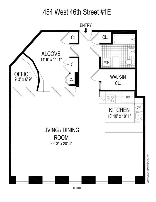 Unit for sale at 454 W 46th Street, Manhattan, NY 10036