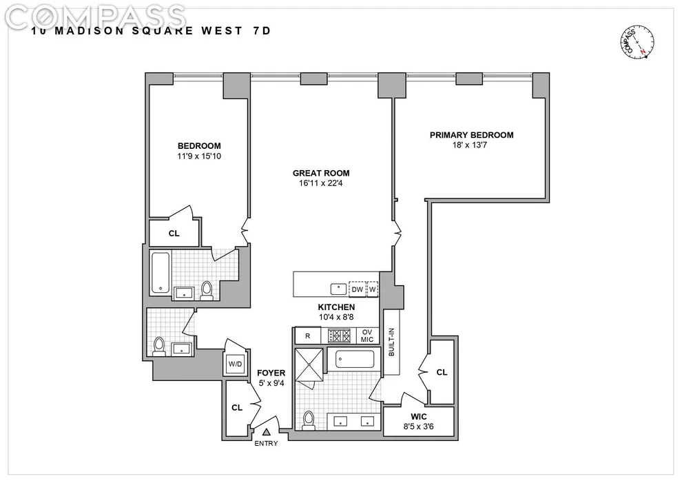 Unit for sale at 1107 Broadway, Manhattan, NY 10010